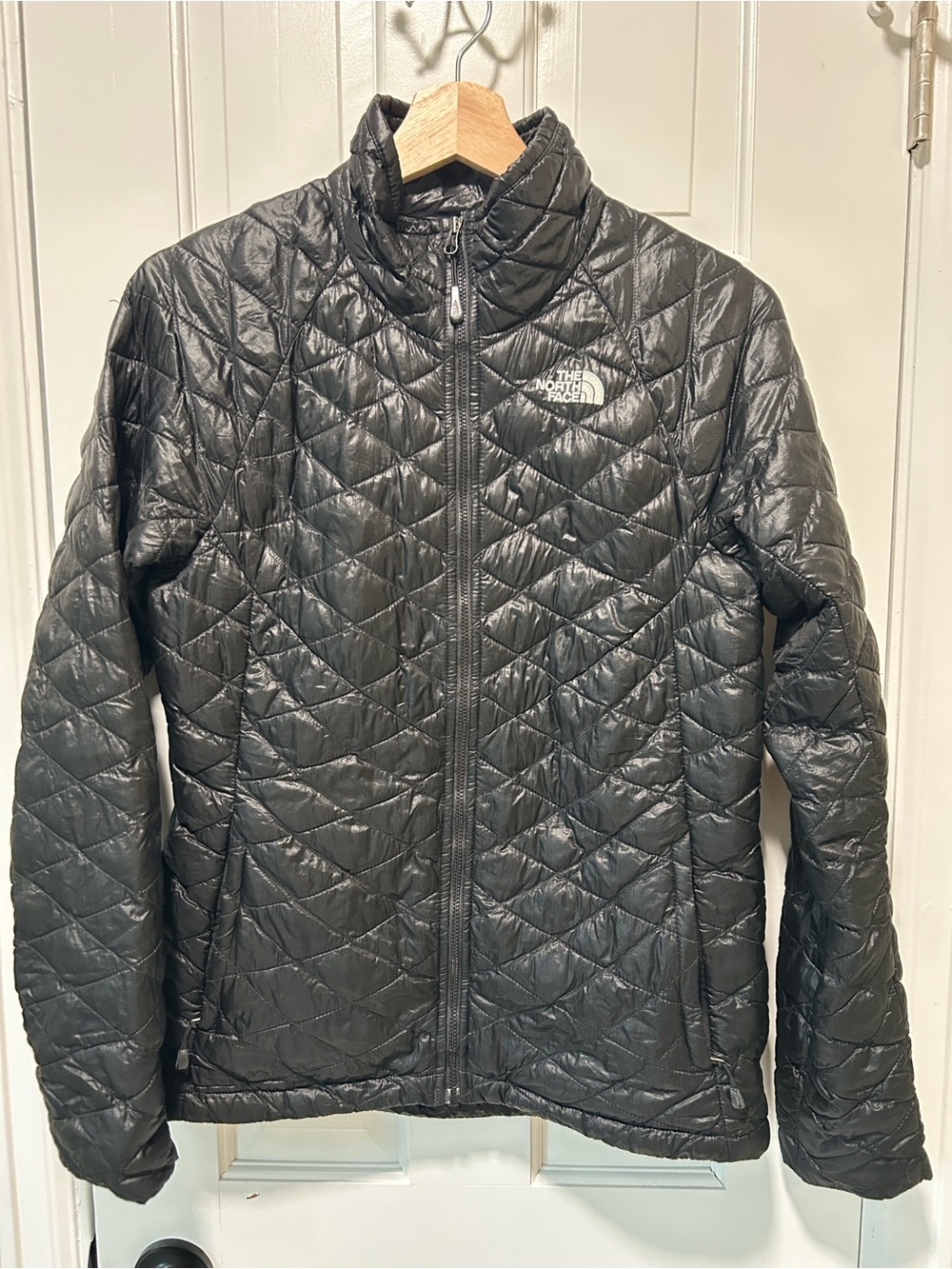Sz S The North Face Women's ThermoBall Black Jacket